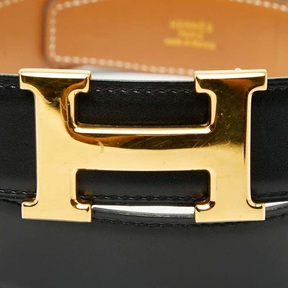 HERMES Authentic Black Belt - Picture 4 of 8